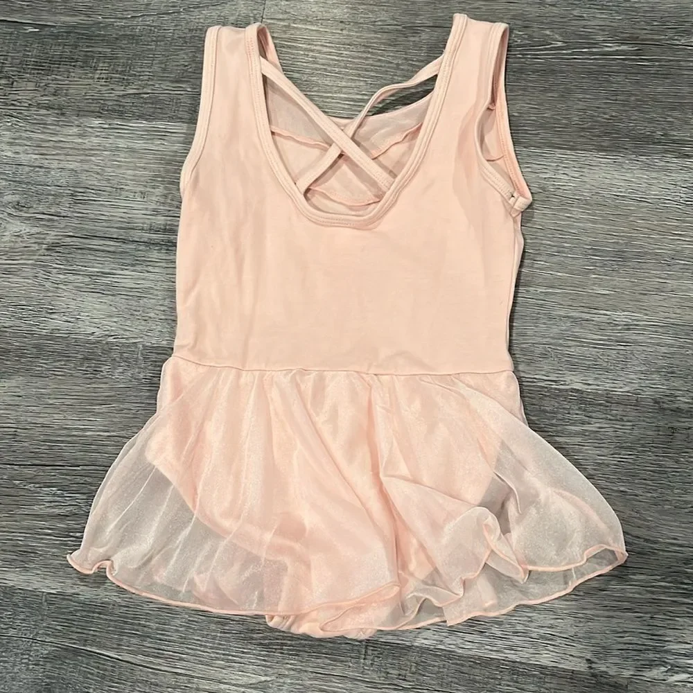Pink Sleeveless Dress with Rhinestone Detail